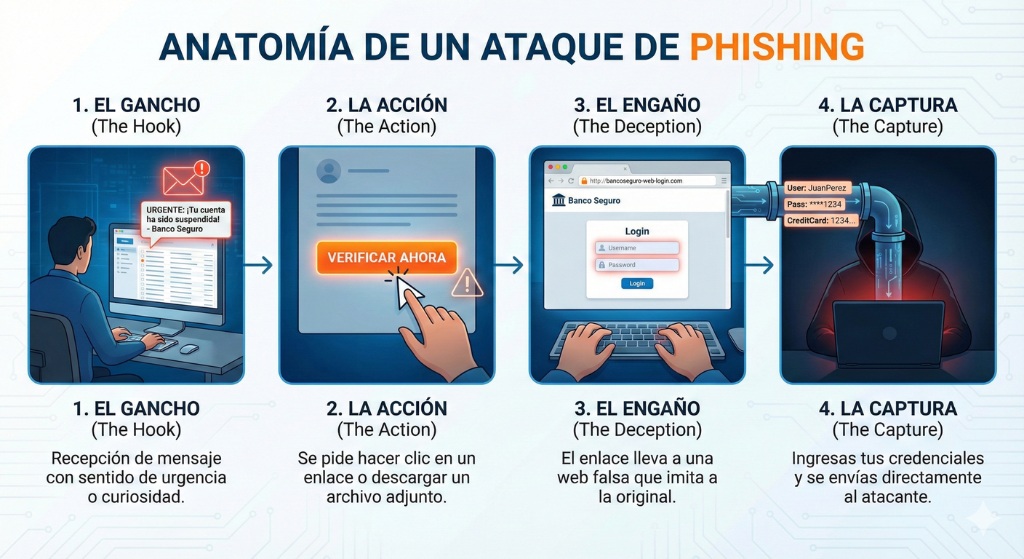Diagrama de flujo de ataque de phishing, Ejemplo de correo electrónico fraudulento
